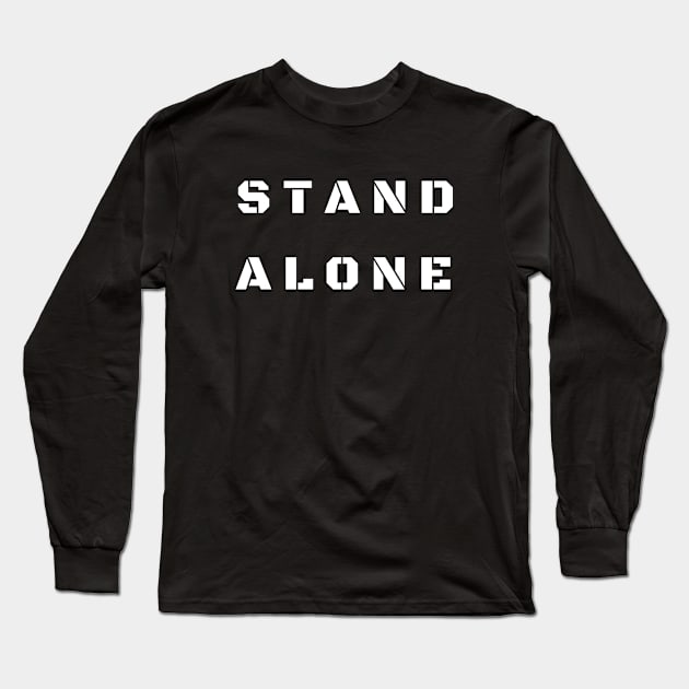 Stand alone Long Sleeve T-Shirt by Aphro art design 